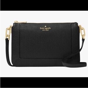 Kate Spade Lena Cross Body Purse in Black